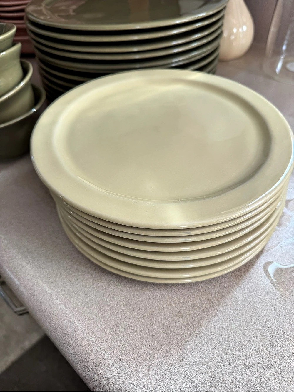 Anthropologie Reeves side plate set of 8